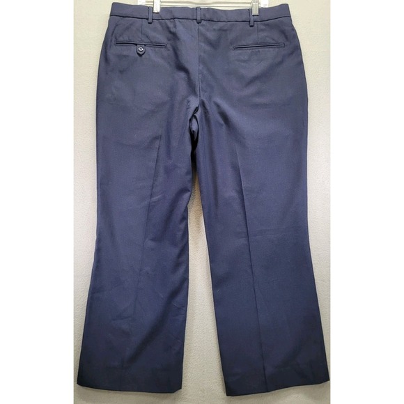 USAF Air Force Dress Pants Blue 1620 Mens Size 37 Short Wool/Poly Blend Military - Picture 6 of 10